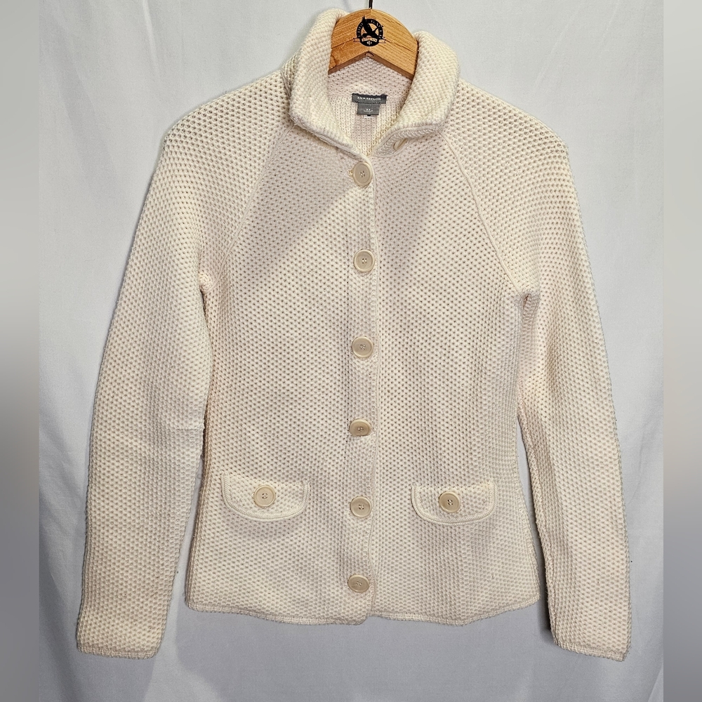 Ann Taylor Extra Fine Merino Wool Cardigan